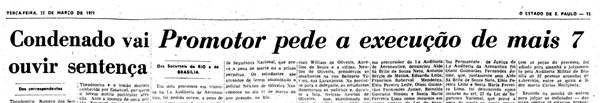 Acervo Estadão - 23/3/1971 