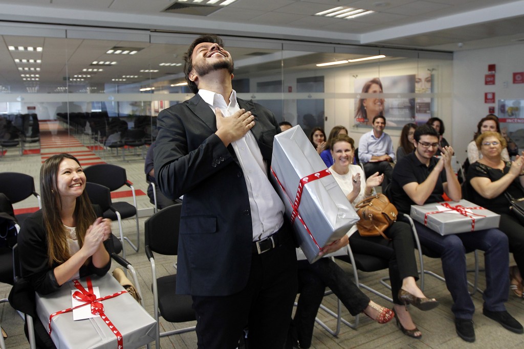 Ricardo Rosseto, vencedor do prêmio Jovem Jornalista Santander 2014