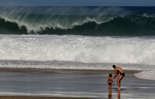 São Conrado agrada surfistas, mas poluição da água inviabilizou o local (Foto: Fabio Motta/Estadão)
