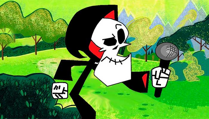 Imagem: o personagem “Puro Osso”, da animação “As Terríveis Aventuras de Billy e Mandy” - reprodução